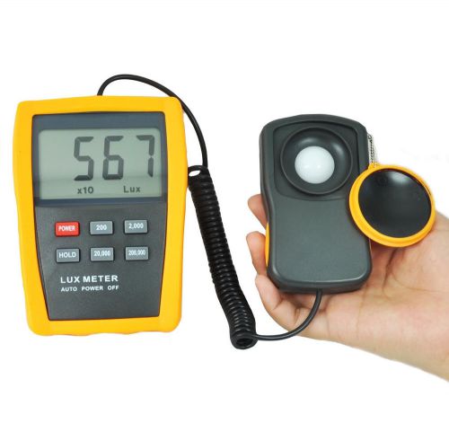 4-range digital light meter for hydroponics systems, greenhouse, gardening lx803 for sale