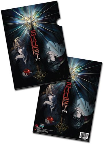 Death Note L Vs Light And Ryuk File Folder - 5 Piece Set