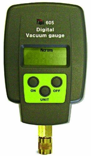 Tpi 605 single input digital vacuum gauge, 5 digit lcd, +/-10 percent accuracy, for sale