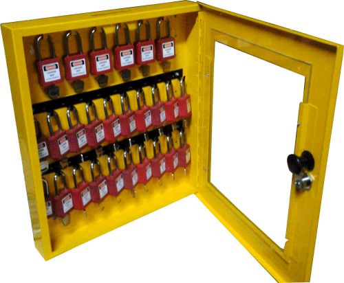 Lockout Padlock Station with Material