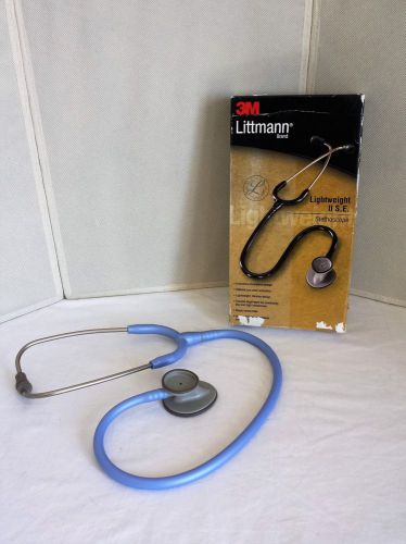 3m littmann lightweight ii s.e. stethoscope ceil blue tube for sale