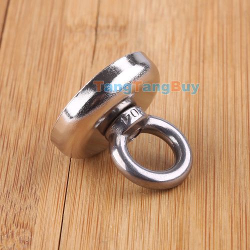 1pc Neodymium Iron Boron Magnet N52 Eyebolt Circular Rings Salvage 32mm x 30mm