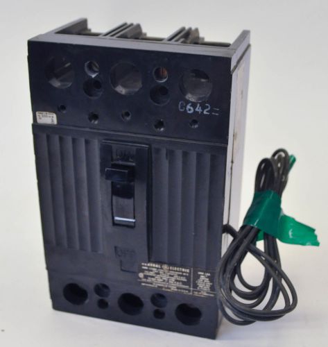 Ge general electric tqd32150 circuit breaker with shunt 150a 240v 3 pole type tq for sale