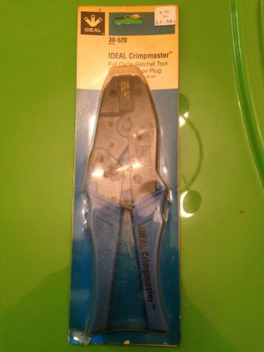 Ideal CRIMPMASTER 30-520 NOS AMP 6 Position Plug Full Cycle  Ratchet Tool