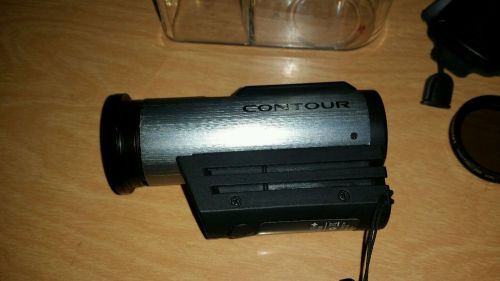 contourplus gps hd camcorder helmet cam #1500 mint condition contour plus camera