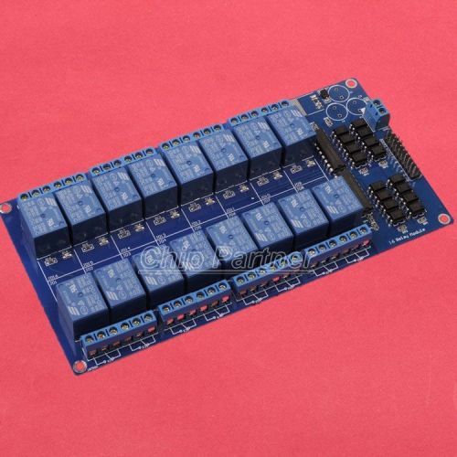 5V 16-Channel Relay Module with Optocoupler Low Level Triger for Arduino