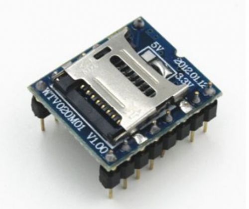 U-disk Audio Payer SD Card Arduino Compatible WTV020-SD Voice &amp; MP3 Sound Module