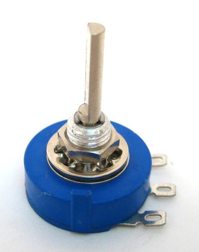 Bourns 10k ohm, single turn linear mini 2-watt pot: knob included: great price for sale