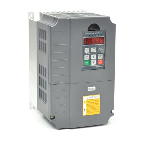 TOP QUALITY 7.5KW 10HP 34A 220VAC VFD VARIABLE FREQUENCY DRIVE INVERTER