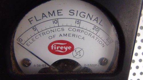Fireye Flame Signal Meter A-38-53 - Excellent w/ 30 Day Guarantee !!