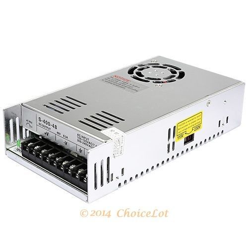 S-400W-48 8.3A Switch Power Supply For CNC CCTV Devices And LED Lighting Devices