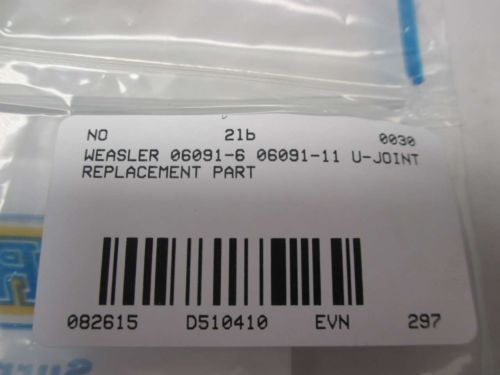 NEW WEASLER 06091-6 06091-11 U-JOINT YOKE ASSEMBLY D510410 – TZSupplies.com