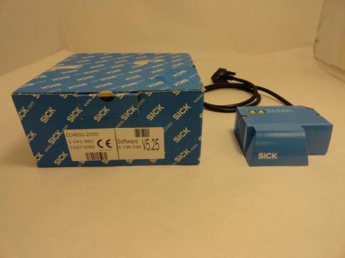 156097 New In Box, Sick CLV631-2000 Sensor Scanner, 18-30V, 5W