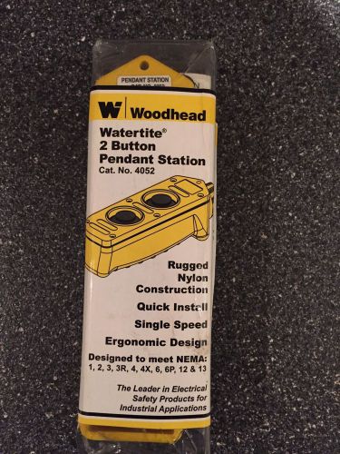Woodhead-watertite 2 button pendant station no. 4052 for sale