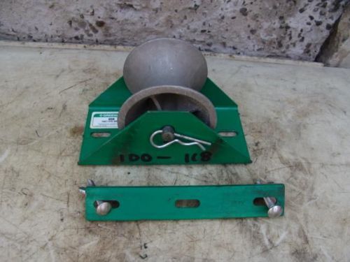 GREENLEE 658 TRAY CABLE PULLING SHEAVE FOR TUGGER #2