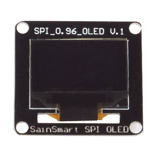 Hot sale! 0.96&#034; spi serial 128x64 blue oled lcd led module for arduino r3 for sale