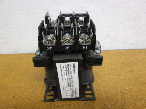 Square D 9070TF100D1 Transformer 50/60Hz 0.1kVA With Fuse Holder 30A 600V Used