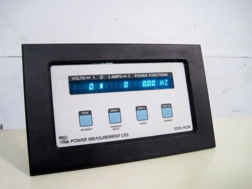 S118784 Power Measurements Digital Monitor Controller 3720 ACM