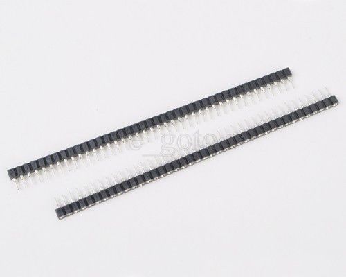 10pcs 2.54mm 1x40 pin single row round female header for sale