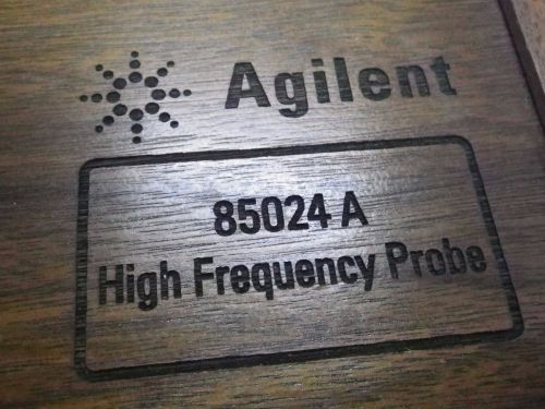 HP Agilent 85024A 3 GHz High-Frequency Probe w/ case