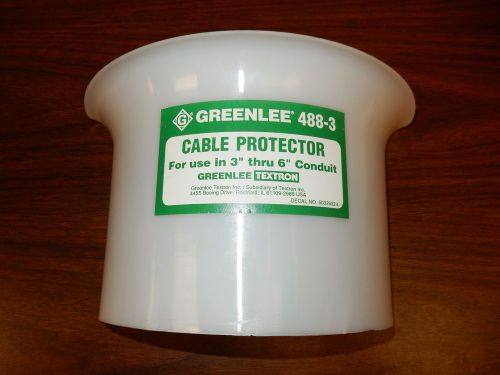 Greenlee 488-3 Nylon Cable Protector for 3-Inch to 6-Inch Conduit