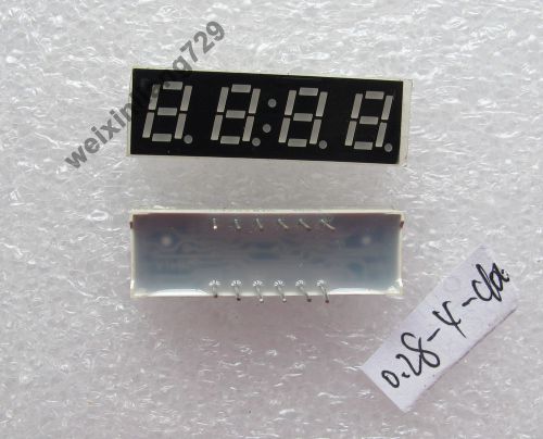10pcs 0.28 inch 4 digit led display 7 seg segment common anode ?  red clock for sale