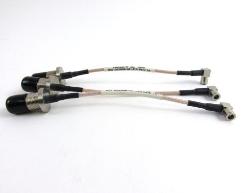 QTY 3 Astrolab 037-502008-001-DS (Rev. 1A) Cable, Kings KC-19-293-M06 Connector