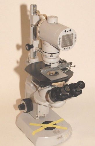 Carl Zeiss Opton Binocular  Lab Microscope with 4 Objectives