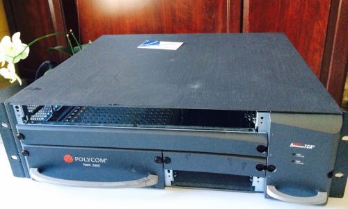 Polycom rmx 2000 chassis with power supply asy2131a-l0 &amp; fan asy2129a-l0 only for sale