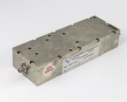 M/A-COM A1780-41/3963 Solid State Amplifier 3461258-1 SMA Female