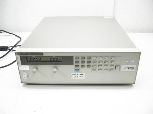 Hewlett Packard HP 6654A System DC Power Supply 0-60V 0-9A 500W