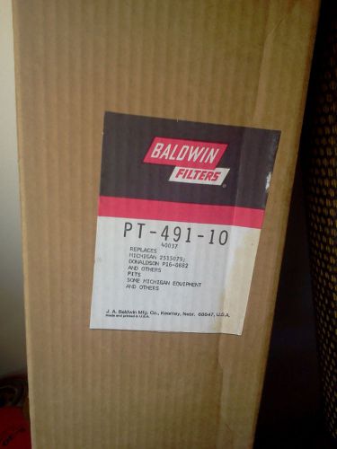 baldwin  pt49110 hydraulic filter   pt 49110   pt 491 10