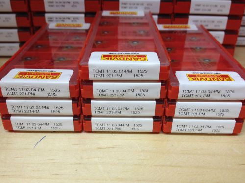 TCMT 221-PM 110304-PM 1525 SANDVIK CERMET INSERT