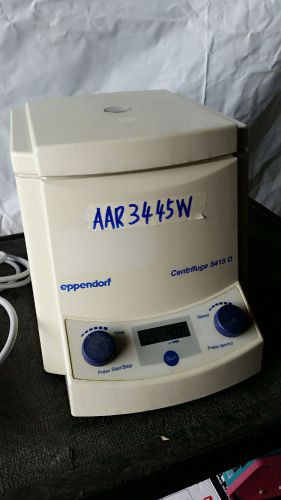 EPPENDORF MICROCENTRIFUGE 5415D WITH ROTOR - AAR 3445