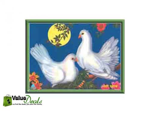 Love bird feng shui poster. for love, harbingers of good luck love bird second for sale