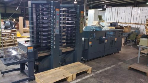 BOURG BSTd TWIN TOWER AUTOMATED COLLATOR BOOKLETMAKER &amp; REAR EXIT STACKER