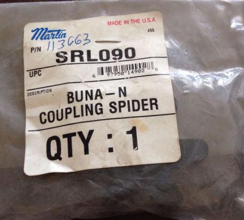 NEW MARTIN SRL090 BUNA-N SPIDER COUPLING