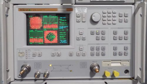 Wiltron/anritsu 37369a vector network analyzer 40 mhz to 40 ghz w/ opt 2a/06/11 for sale
