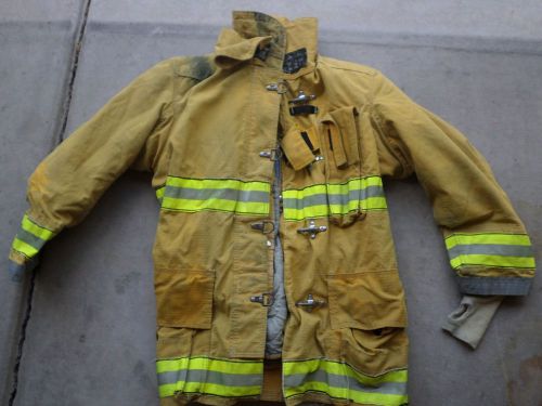 42x35 - Globe Men Firefighter Jacket Turnout Bunker Fire Gear #12 Halloween