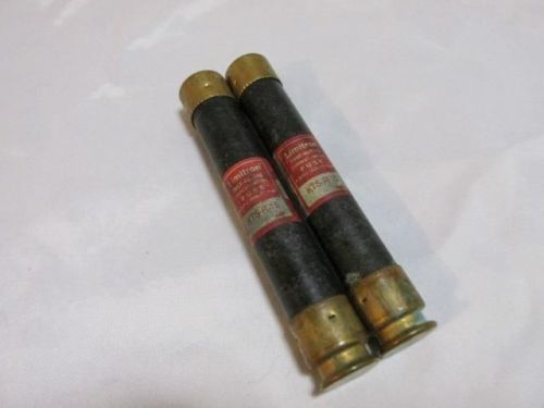 NEW NOS Lot of (2) Limitron KTS-R-15 Fast Acting Fuses 600V 15A Class RK