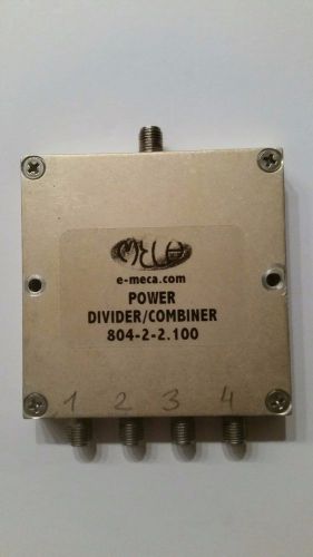 LOT of 3 Power Splitter Combiner : 4-Way SMA-Female 804-2-2.100 Meca