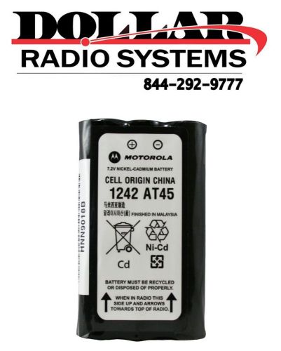 New Motorola HNN9018 1200mAh Tall Battery for SP50 SP50+ Two Way Radios