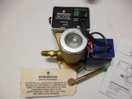 Emerson Refrigeration Oil Management System OMB-MO1