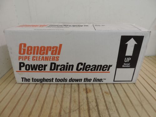 General Pipe Power Drain Cleaner PV-D-WC - Brand New