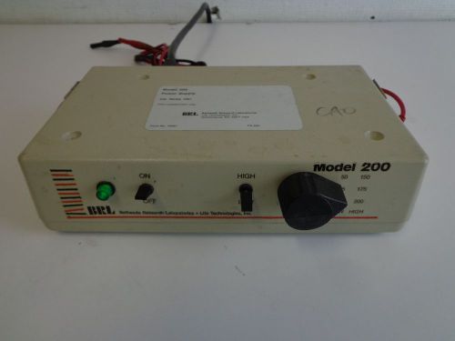 Belthesda Research Laboratories BRL 200 Power Supply 50-200 FREE SHIPPING