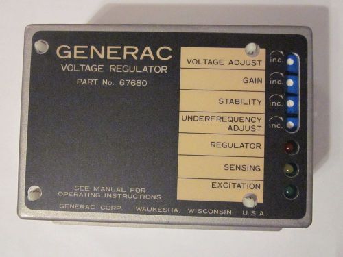 Generac 067680 Guardian Generator Voltage Regulator 0676800SRV