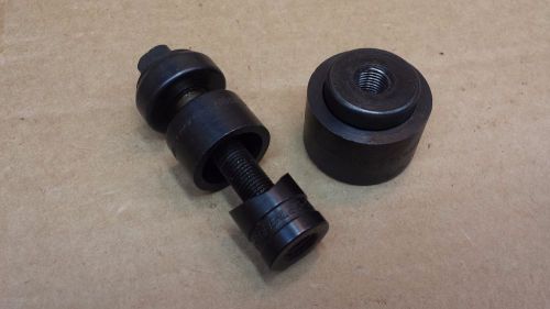 LOT OF TWO GREENLEE KNOCKOUT PUNCH 3/4&#034;  &amp; 1&#034; DIAMETER
