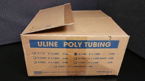 Uline Polytubing S1144 6&#034; x 1500 4 Mil