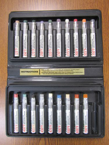 Omegamarker temperature test kit - 125 to 700 degrees for sale