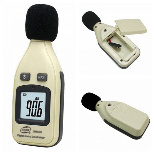 Digital LCD Audio Sound Noise Level Meter Decibel Monitor Pressure Tester WWS